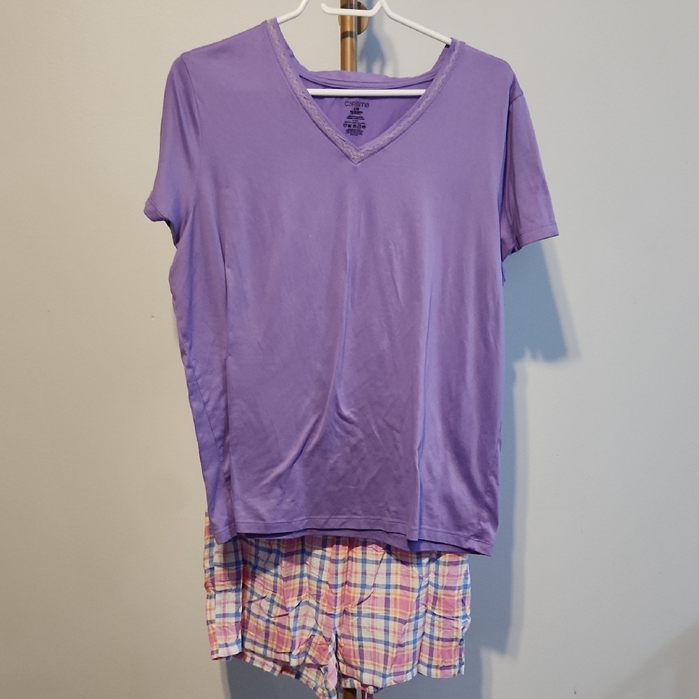 🎅10/10🎅Charisma Lavender V-Neck Pajamas